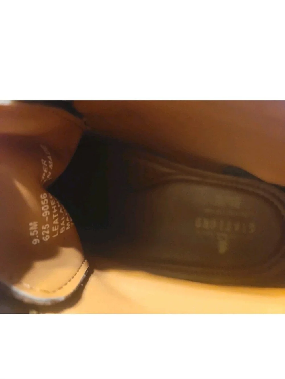 Stafford Brown Leather Wingtip Ankle Chukka Boots, Size 9.5M, Suede